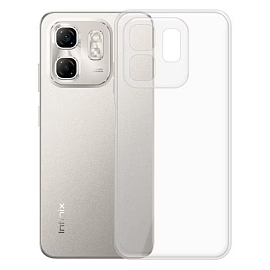 Чехол для Infinix Hot 50i силиконовый Clear Case прозрачный