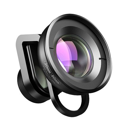 Объектив для телефона универсальный Macro 30-80mm Apexel APL-HD3080