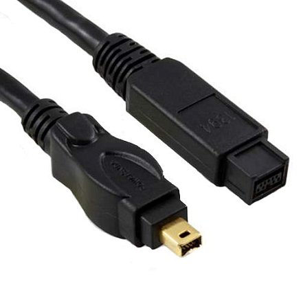 Кабель Firewire IEEE1394 9pin - 4pin длина 2м