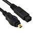 Кабель Firewire IEEE1394 9pin - 4pin длина 2м