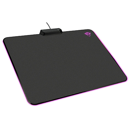 Коврик для мышки Trust GXT 760 Glide с подсветкой игровой черный