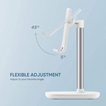Подставка-держатель для телефона или планшета от 4 до 7,9 дюйма Ugreen LP177-60343 белая