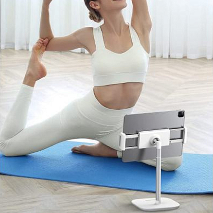 Подставка-держатель для телефона или планшета от 4 до 7 дюймов телескопическая Ugreen LP177-70575 серебристая