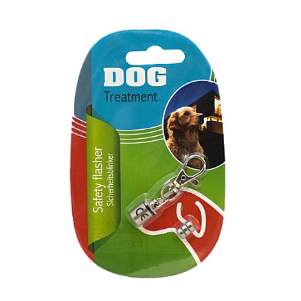 Фонарик-брелок на ошейник для собак Pet Comfort