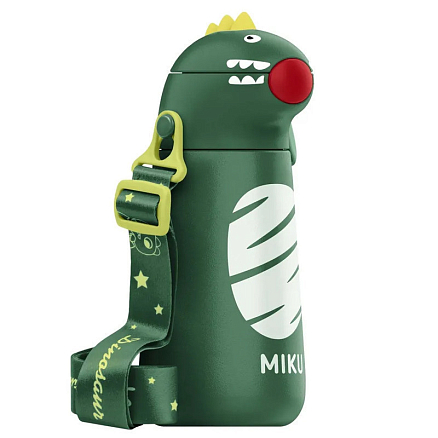 Термос Miku TH-KD-400 400 мл Динозаврик зеленый