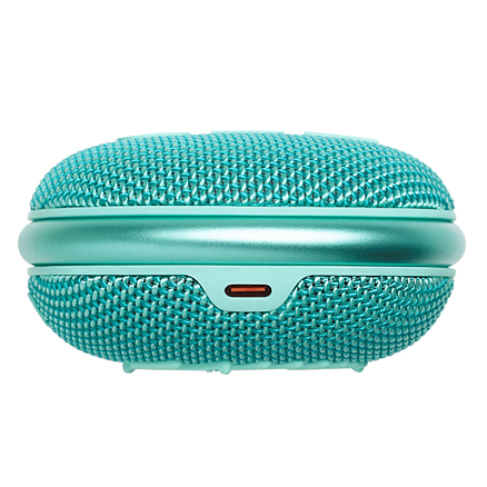 Портативная колонка JBL Clip 4 с защитой от воды бирюзовая