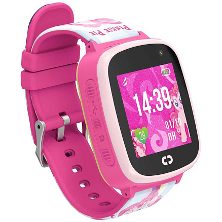 Детские умные часы с GPS трекером, камерой и Wi-Fi Jet Kid My Little Pony Pinkie Pie