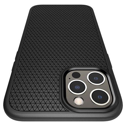 Чехол для iPhone 12 Pro Max гелевый Spigen SGP Liquid Air матовый черный