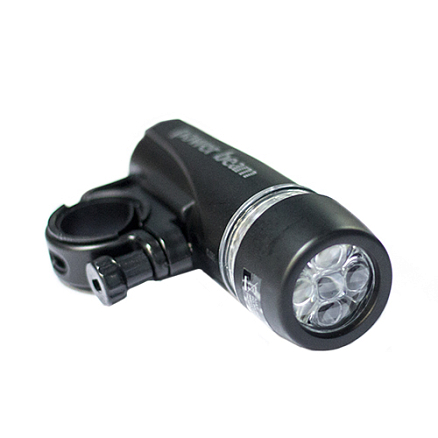 Велофара и карманный фонарик 2-в-1 Bicycle Gear BG-32203 черная