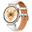 Умные часы Huawei Watch GT 6 41 мм с белым кожаным ремешком золотистые