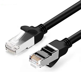 Сетевой кабель (патч-корд) RJ45 Cat.6 UTP длина 10 м Ugreen NW101 черный