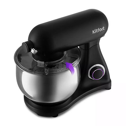 Миксер планетарный Kitfort KT-3074 металлический черный