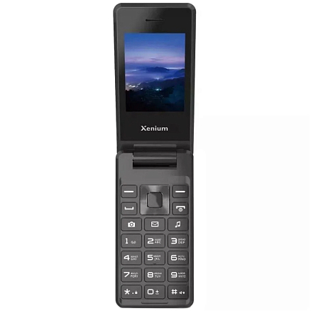 Мобильный телефон Xenium X600 раскладушка темно-серый