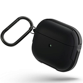 Чехол для наушников AirPods 3 металлический UNIQ Valencia черный