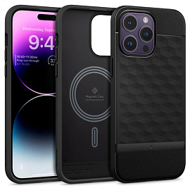 Чехол для iPhone 14 Pro Max гибридный Spigen Caseology Parallax MagSafe черный
