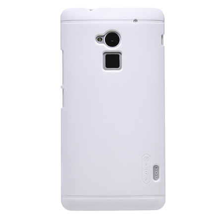 Чехол для HTC One Max пластиковый тонкий Nillkin Super Frosted белый