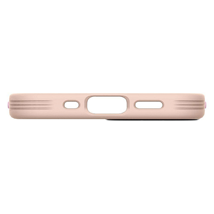 Чехол для iPhone 12 Mini гибридный Spigen Cyrill Color Brick прозрачно-розовый