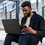 Чехол для Apple MacBook Pro 14 2021 книжка Spigen Urban Fit черный