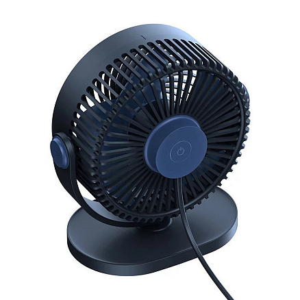 Вентилятор портативный настольный Baseus Serenity Desktop Fan синий