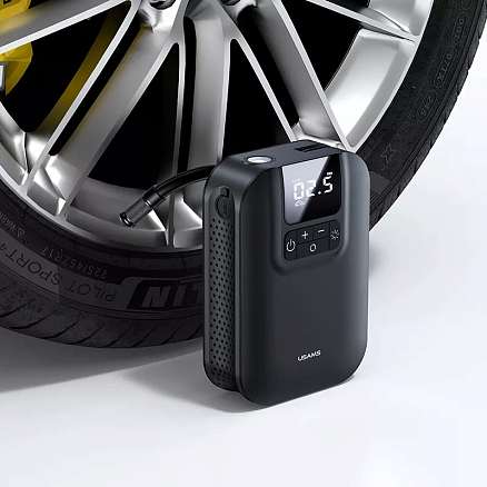 Компрессор автомобильный Usams US-ZB215 Mini черный