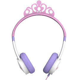 Наушники для детей iFrogz Little Rockers накладные Тиара розовая