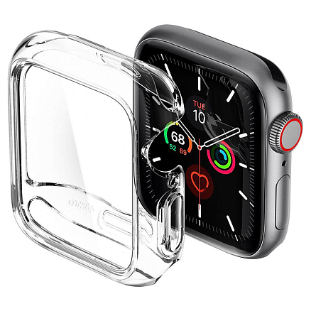 Чехол для Apple Watch 40 мм гибридный Spigen Ultra Hybrid прозрачный