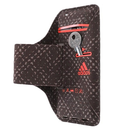 Чехол для iPhone 6 Plus, 6S Plus спортивный наручный Griffin (США) Armband Adidas черно-красный