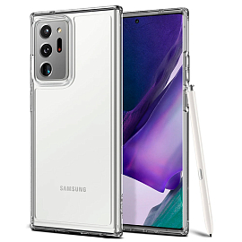 Чехол для Samsung Galaxy Note 20 Ultra гибридный Spigen SGP Ultra Hybrid прозрачный