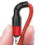 Кабель USB - Lightning для зарядки iPhone 0,25 м 2.1А XO NB117 красный