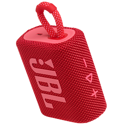 Портативная колонка JBL Go 3 с защитой от воды красная