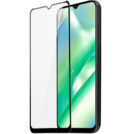 Защитное стекло для Realme C33 на весь экран противоударное Dux Ducis 9D черное