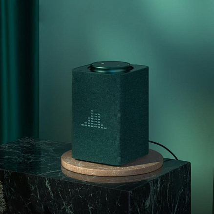 Умная колонка Яндекс Станция Макс (с хабом умного дома Zigbee, зеленый)