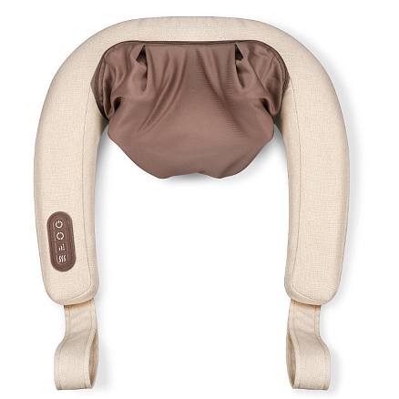 Массажер для шеи, плеч, живота и поясницы Шиацу с подогревом Beurer MG 153 бежевый