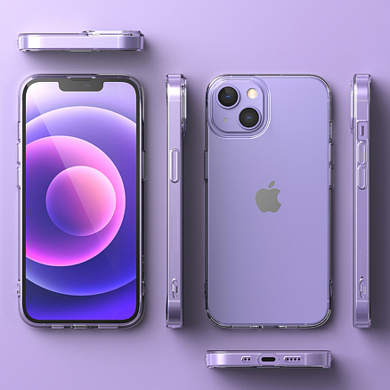 Чехол для iPhone 13 mini гелевый ультратонкий Ringke Air прозрачный