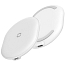Беспроводная зарядка для телефона Baseus Cobble (быстрая зарядка) белая