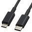 Кабель Type-C - MicroUSB 1 м черный