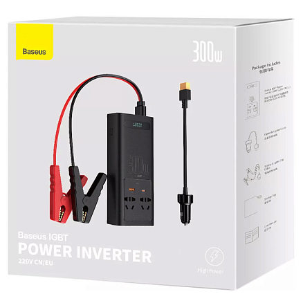 Инвертор напряжения 300W Baseus CGNB010101 черный