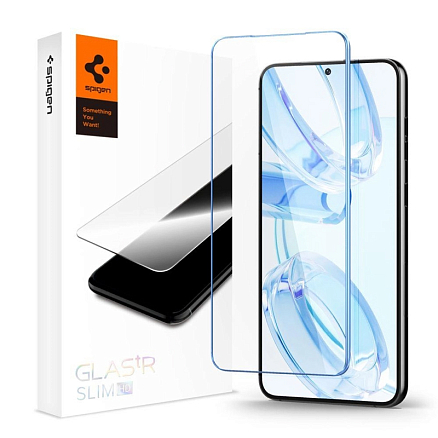 Защитное стекло для Samsung Galaxy S23 на экран Spigen Glas.TR Slim HD прозрачное