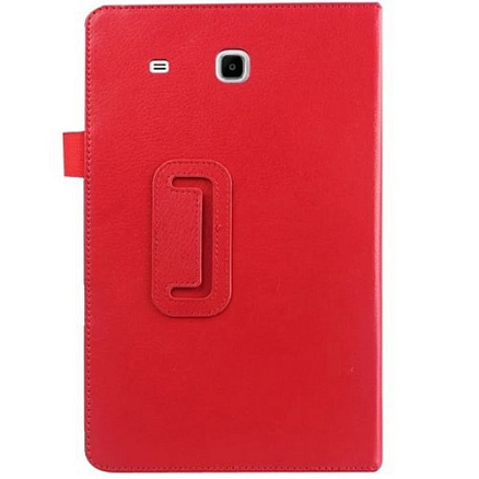Чехол для Samsung Galaxy Tab E 9.6 T560, T561 кожаный NOVA-01 красный