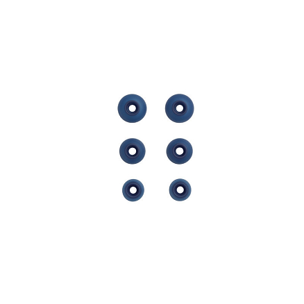 Наушники TWS беспроводные JBL Free II вакуумные с микрофоном синие