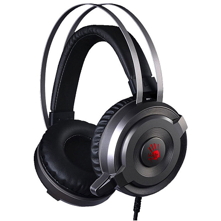 Наушники A4Tech Bloody G520S полноразмерные с микрофоном игровые серые