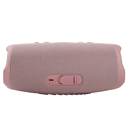 Портативная колонка JBL Charge 5 с защитой от воды и аккумулятором для телефона на 7500мАч розовая