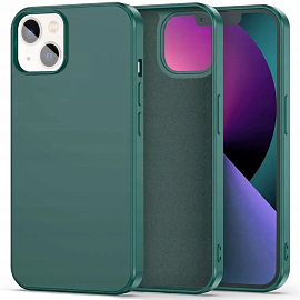 Чехол для iPhone 14 силиконовый Tech-Protect Icon зеленый