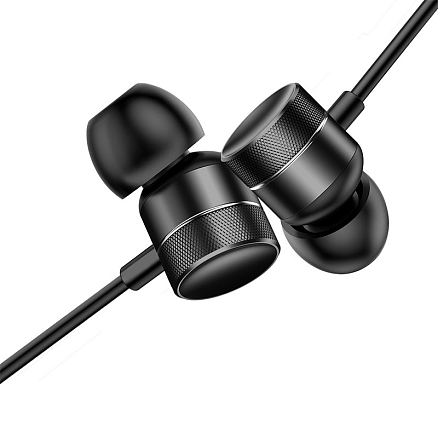 Наушники Baseus Encok H04 вакуумные с микрофоном и пультом черные