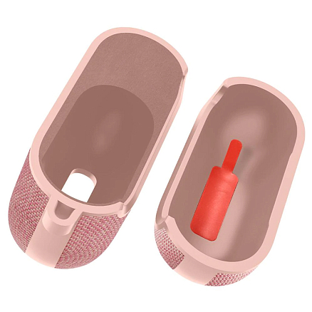 Чехол для наушников AirPods 3 для полной защиты Spigen Urban Fit розовое золото