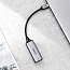 Переходник Type-C - Gigabit Ethernet длина 10 см Ugreen CM199 серый