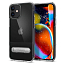 Чехол для iPhone 12 Mini гибридный с подставкой Spigen Slim Armor Essential S прозрачный
