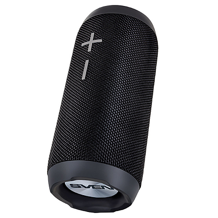 Портативная колонка Sven PS-210 с защитой от воды, FM-радио, USB и поддержкой MicroSD карт черная