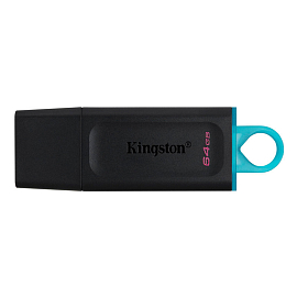 Флешка Kingston DataTraveler Exodia 64GB USB 3.2 Gen 1 черная