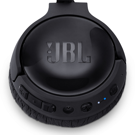Наушники беспроводные Bluetooth JBL Tune 600NC накладные с микрофоном и шумоподавлением складные черные